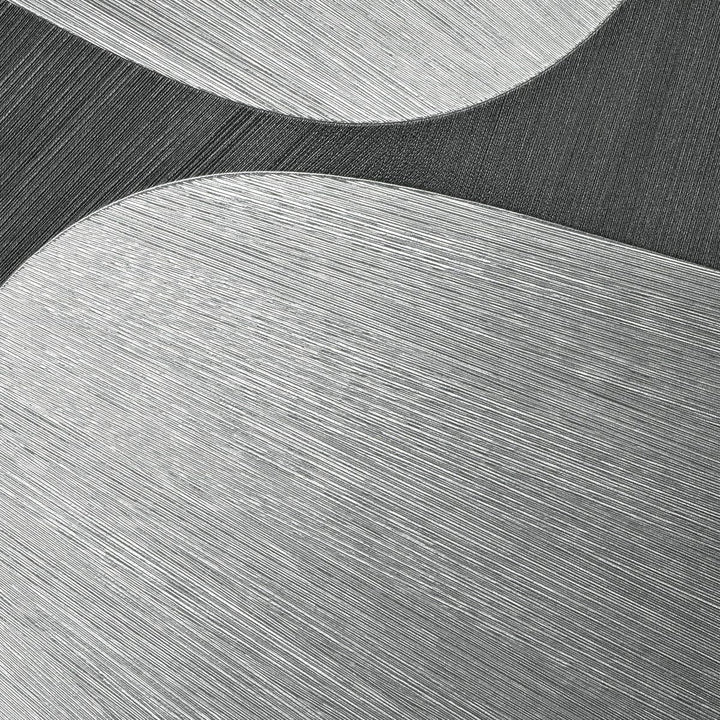 ERISMANN tapetes 3763631: 3D formas, sudrabs Erismann