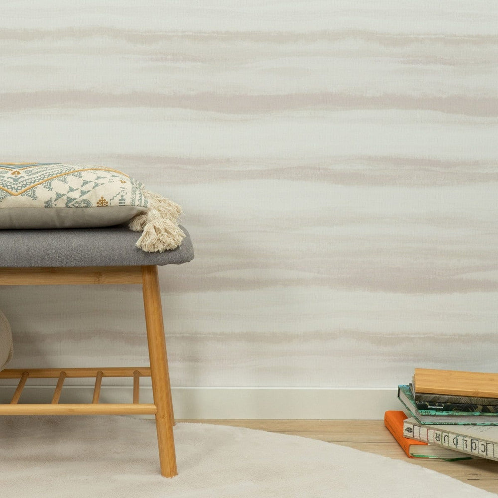 ERISMANN tapetes 4005561: Viļņota tekstūra, rozā Erismann