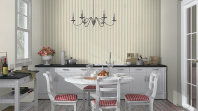 Wallpaper with embroidered ornament effect, light grey, RASCH, 2131633 AS Creation