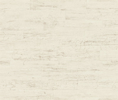 Wallpaper with wood-grain texture in stylish white, RASCH, 2030650 RASCH