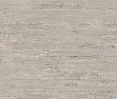 Wallpaper with wood-grain texture in stylish grey, RASCH, 2030700 RASCH