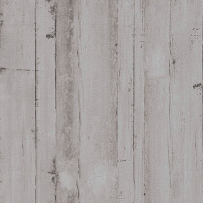 Tapetes ar koka dēļu izskatu, nesatur PVC - pelēkā krāsā, 1357776 🌱 AS Creation
