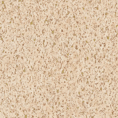 Wallpaper with cork look and metallic effect in light brown, 1332212 AS Creation