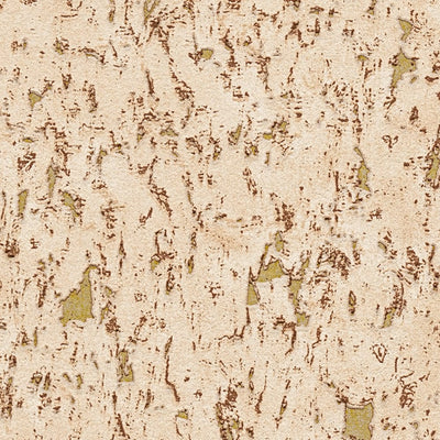 Wallpaper with cork look and metallic effect in light brown, 1332212 AS Creation