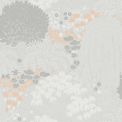Tapetes ar lapām ar smalku tekstūru, matētas: gaiši pelēkā krāsā, 1400435 AS Creation
