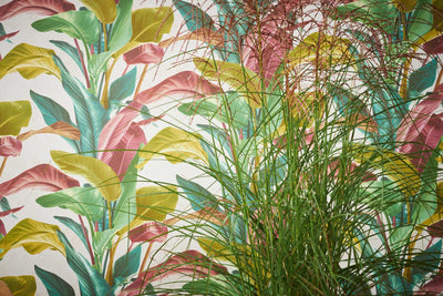 Tapetes ar lapu dizainu spilgtās krāsās, MS1343375, 🚀ātra piegāde AS Creation
