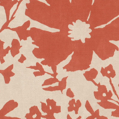 Wallpaper with country flowers, red and beige, RASCH, 1205273 AS Creation