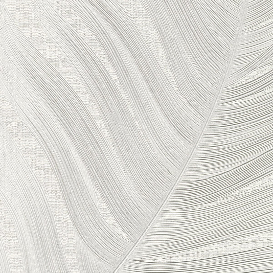 ERISMANN tapetes 4005757: Lielas lapas, pelēka Erismann