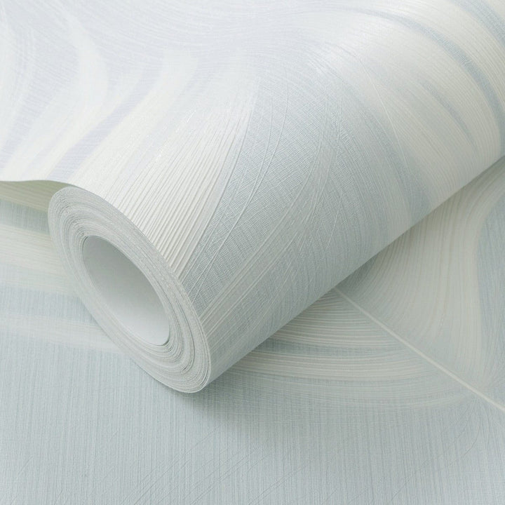 ERISMANN tapetes 4005773: Lielas lapas, zila/balta Erismann