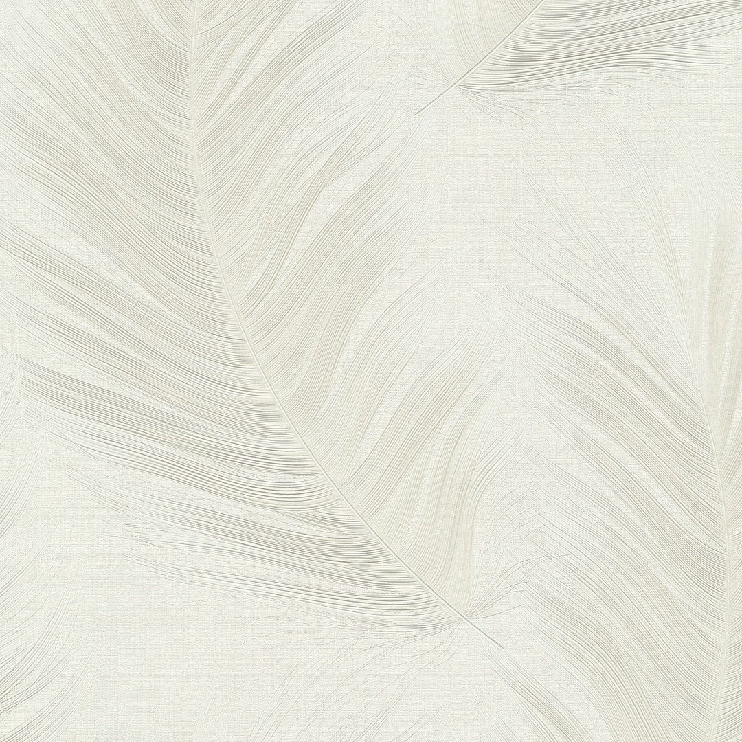 ERISMANN tapetes 4005722: Lielas lapas, krēmkrāsa Erismann