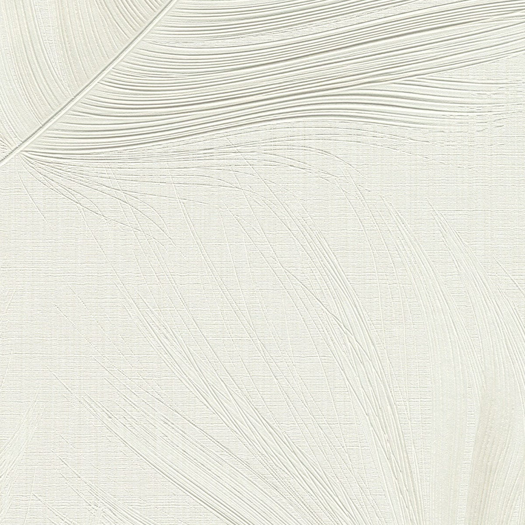 ERISMANN tapetes 4005722: Lielas lapas, krēmkrāsa Erismann