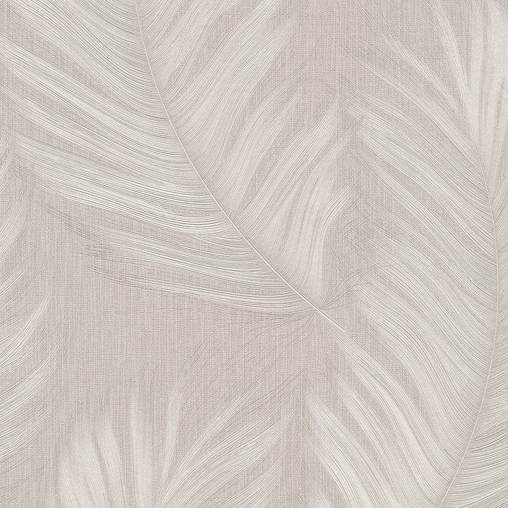 ERISMANN tapetes 4005765: Lielas lapas, taupe Erismann