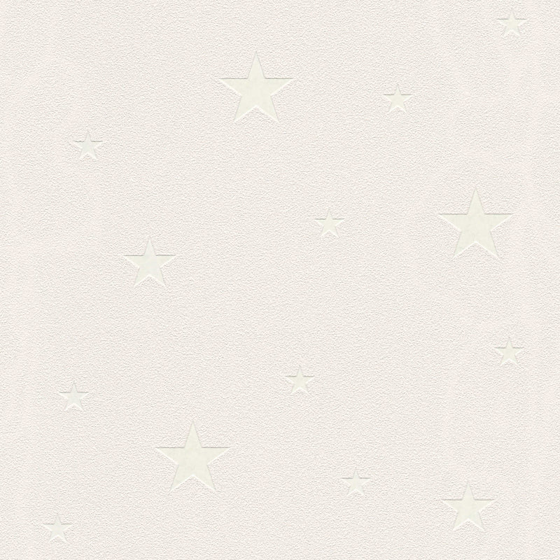 Tapetes ar luminiscējošām zvaigznēm - krēmkrāsa, 1171464 AS Creation