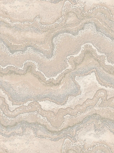 Wallpaper with marble pattern - beige, 1406464 AS Creation