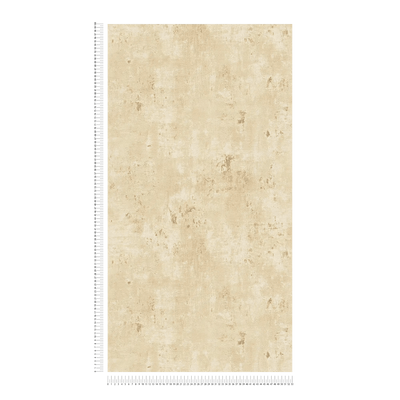 Wallpaper with metallic accents - beige with gold elements, 1406641 AS Creation