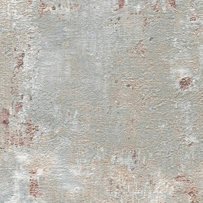 Wallpaper with metallic accents - grey, blue, bronze, 1406636 AS Creation