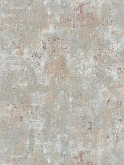 Wallpaper with metallic accents - grey, blue, bronze, 1406636 AS Creation