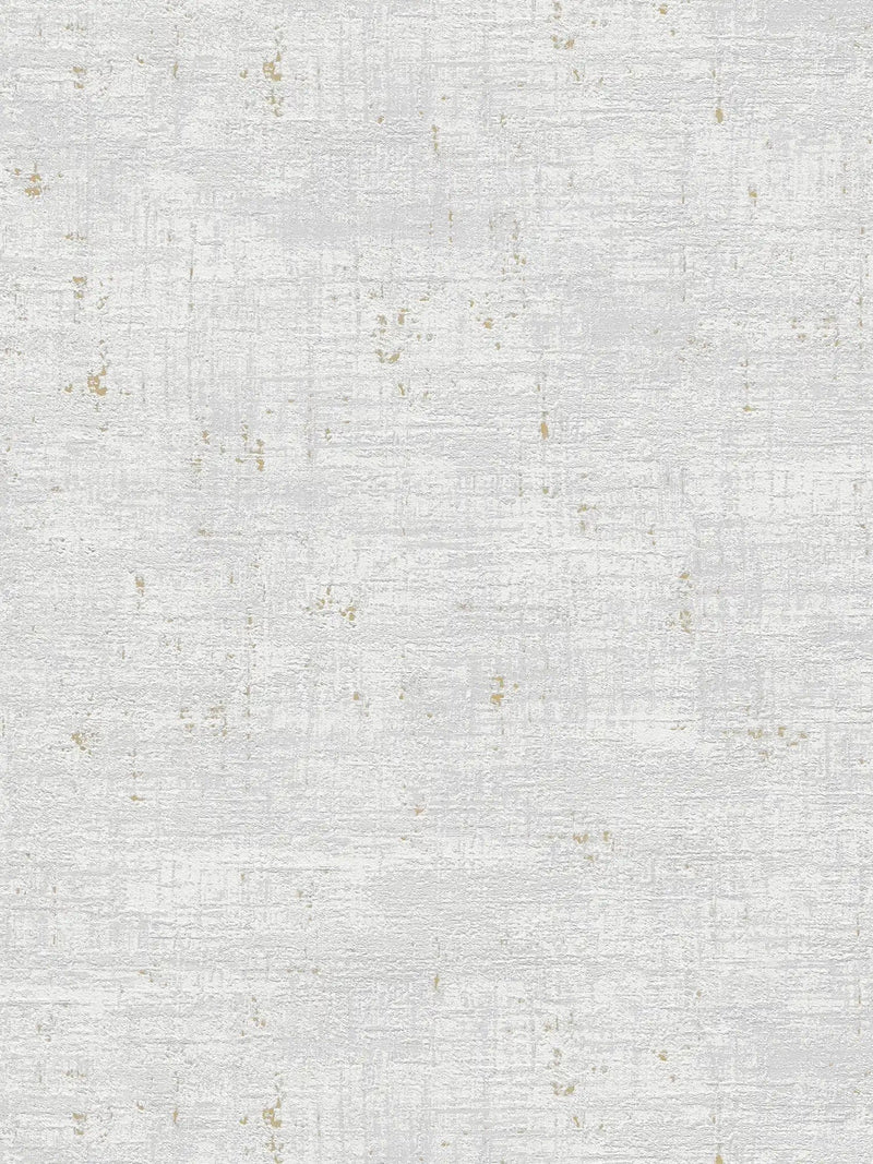 Wallpaper with a metallic effect, light gray sharp with gold, 1406435 AS Creation