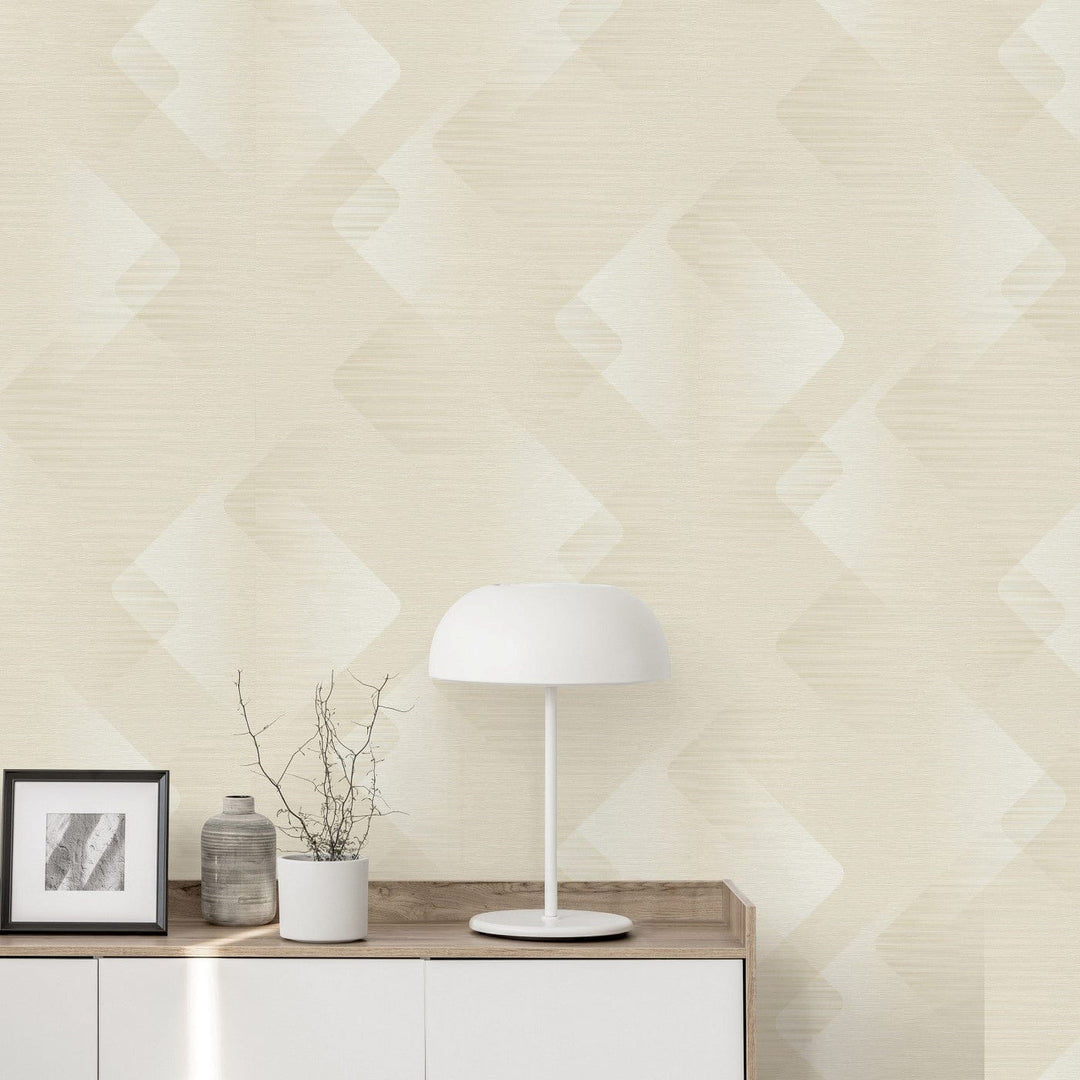 Tapetes 3776536: Smalkas līnijas, krēmkrāsa Erismann