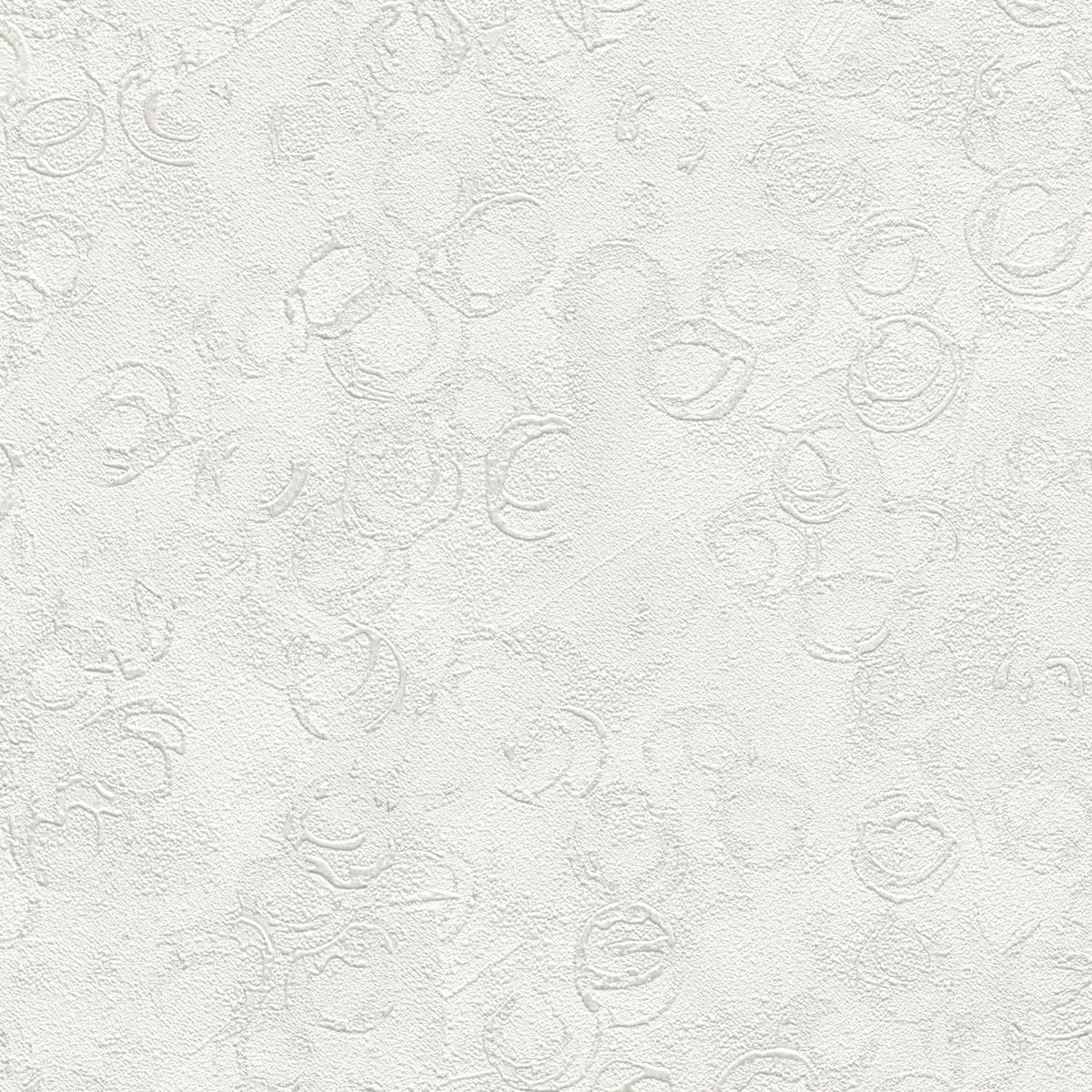 Tapetes ar modernu rakstu baltā krāsā - 10334-01, Erismann (Vācija) Erismann