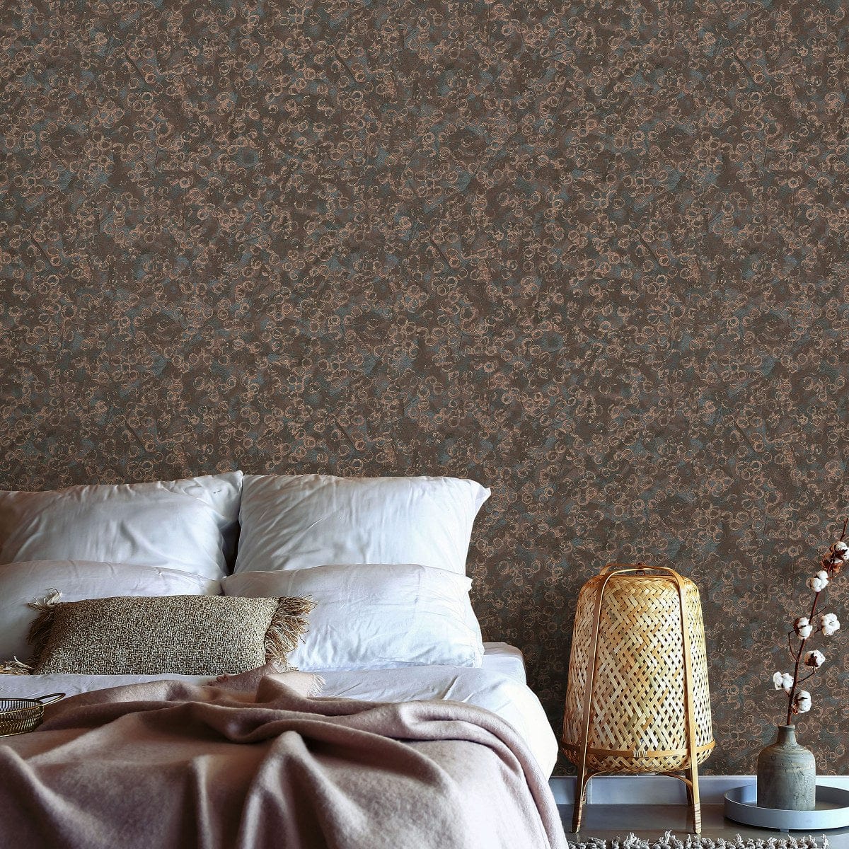 Tapetes ar modernu rakstu brūnos toņos - 3742303 Erismann