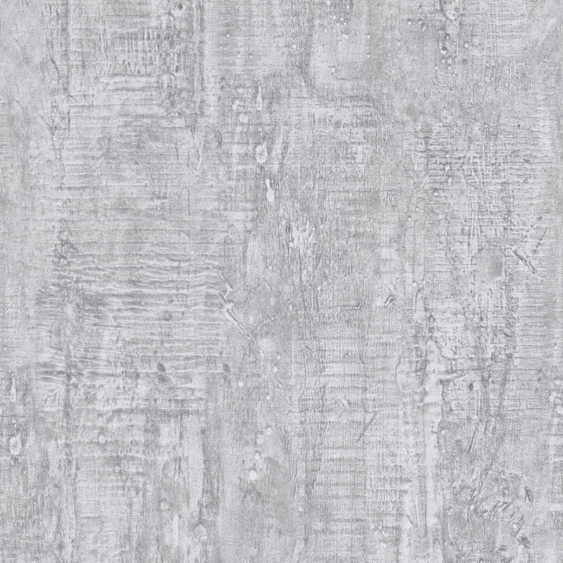 Wallpaper with uneven structure and corrugated pattern, dark gray, 944265 AS Creation