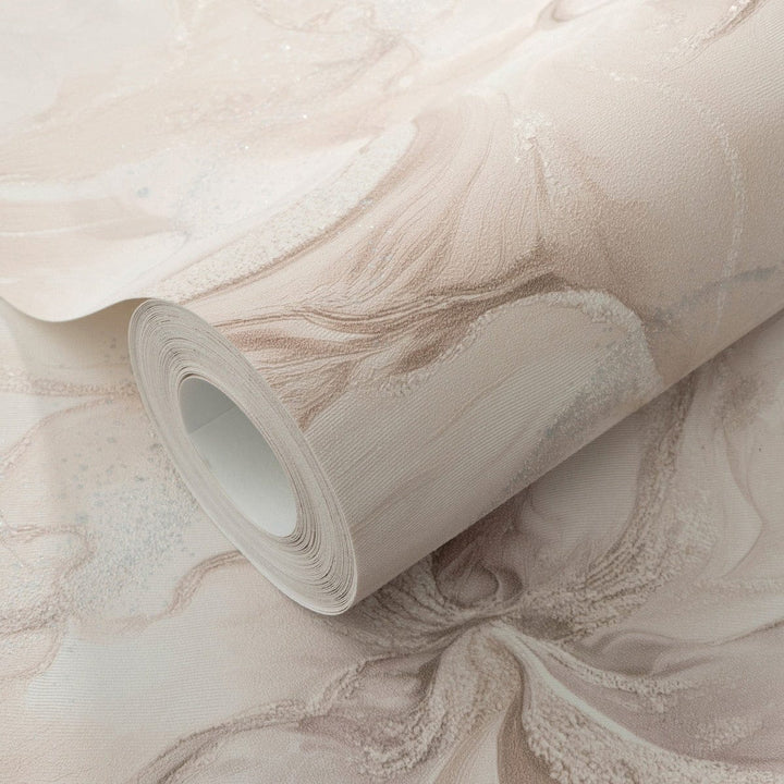 ERISMANN tapetes 4005415: Marmora efekts, rozā Erismann