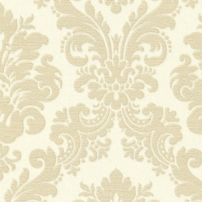 Baroque wallpaper: beige, gold, RASCH, 2132236 RASCH