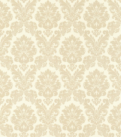 Barokki tapetti: beige, kulta, RASCH, 2132236 AS Creation