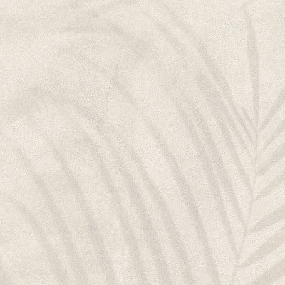 Wallpaper with palm leaves in cream, matt, 1332541 AS Creation