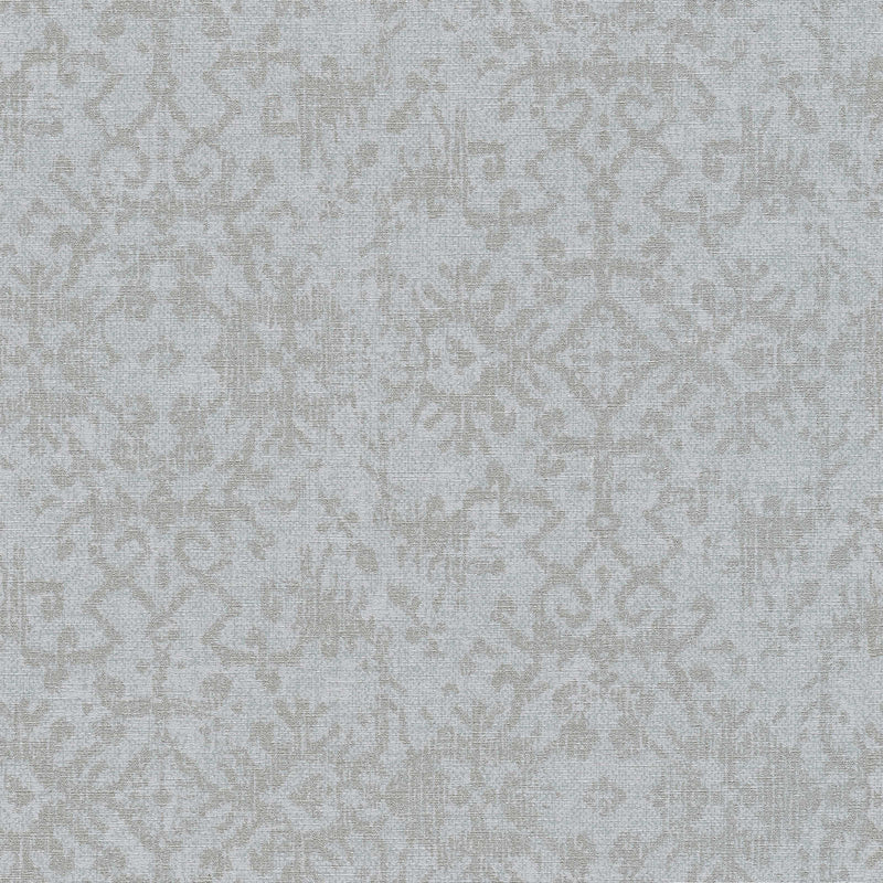 Tapetes ar persiešu paklāja ornamentu pelēkā krāsā, 1360276 AS Creation