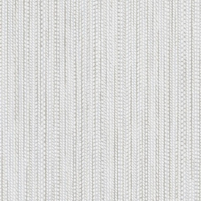 Wallpaper with braided fabric structure in light grey, 1364751 AS Creation