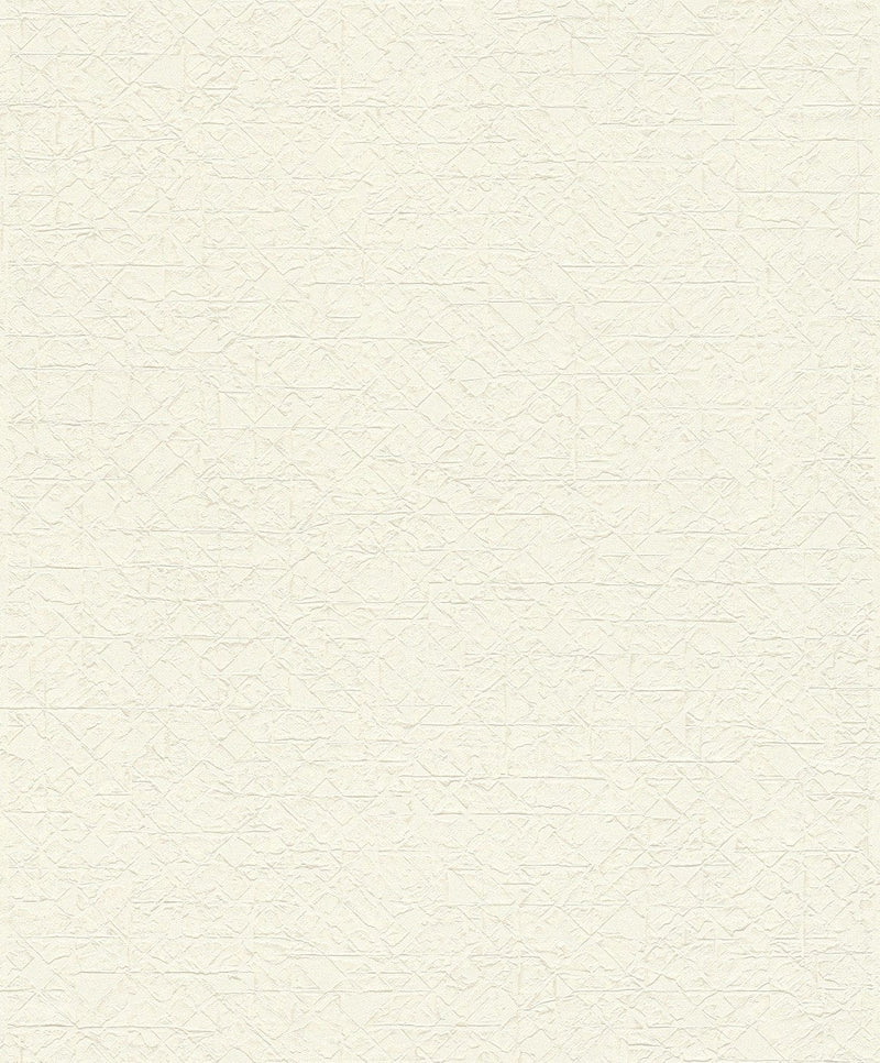 Tapetes ar rakstu Āfrikas stilā, baltā krāsā, 2537507 RASCH