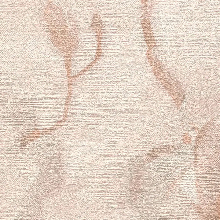 Tapetes ar romantiskiem ziediem - krēmkrāsa, roza, 3012170 AS Creation