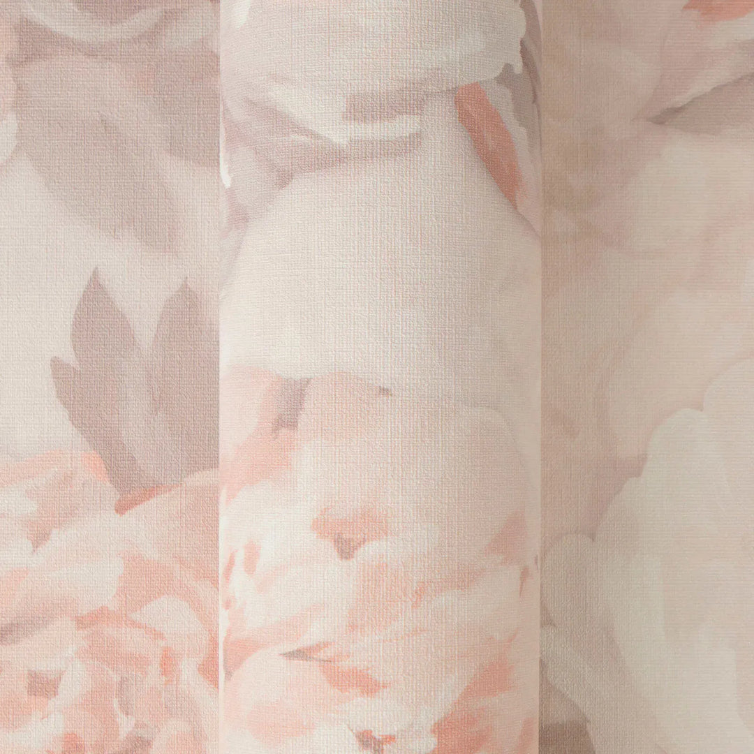 Tapetes ar romantiskiem ziediem - krēmkrāsa, roza, 3012170 AS Creation