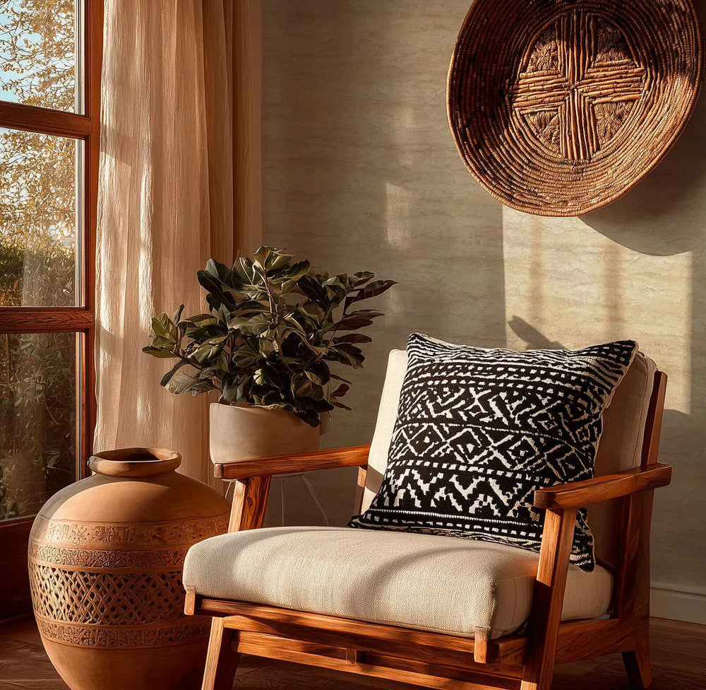 Tapetes ar siltu akmens tekstūru - brūnā krāsā - 3012671 AS Creation