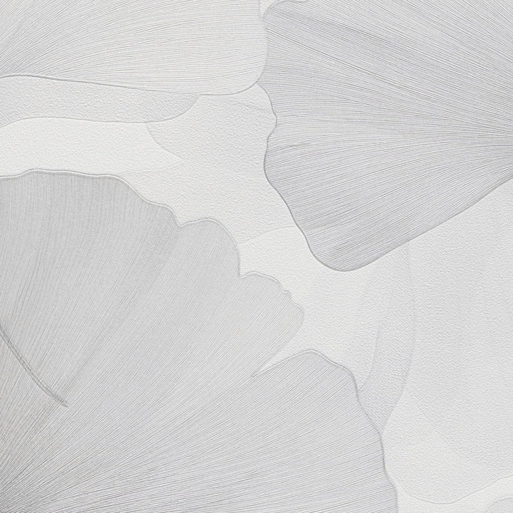 ERISMANN tapetes 3774767: Ginkgo lapas, pelēka Erismann