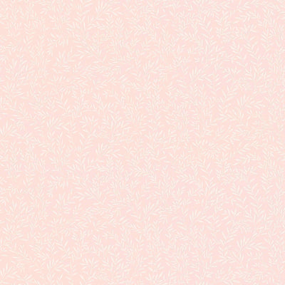 Maaseudun tapetti herkillä lehdillä: vaaleanpunainen - 1373115 AS Creation