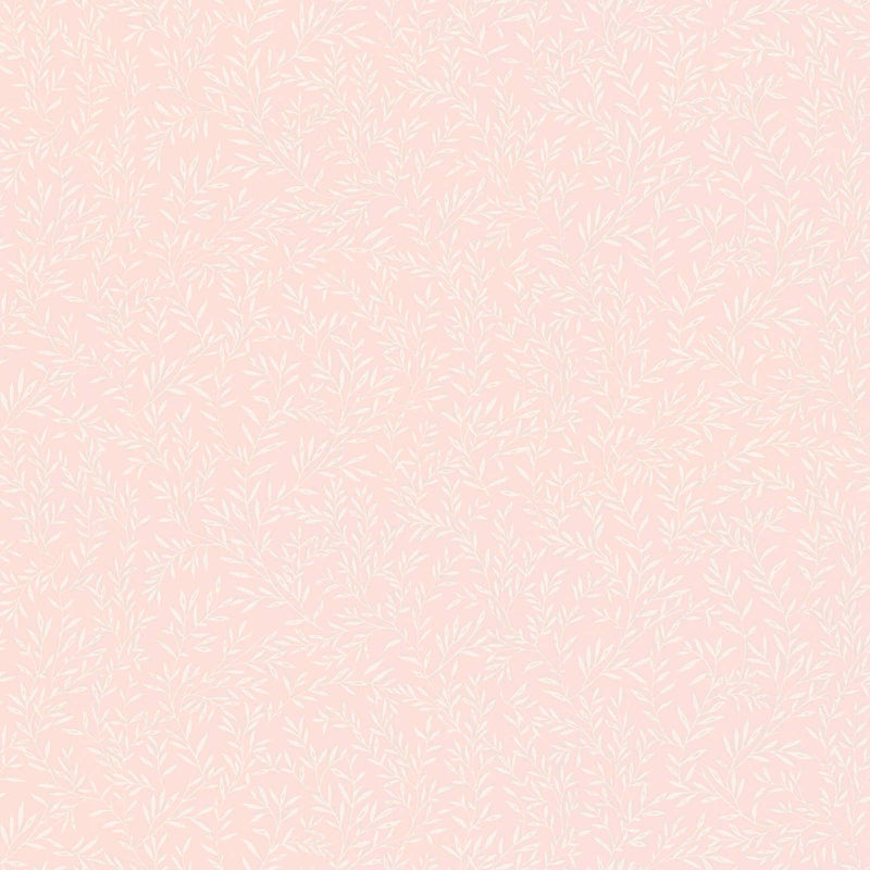 Õrnade lehtedega maalähedane tapeet: roosa - 1373115 AS Creation