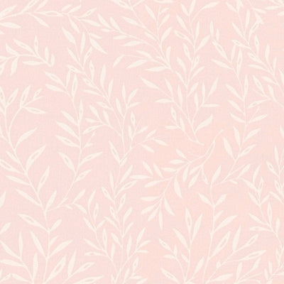 Обои в стиле кантри с нежными листьями: розовый - 1373115 AS Creation