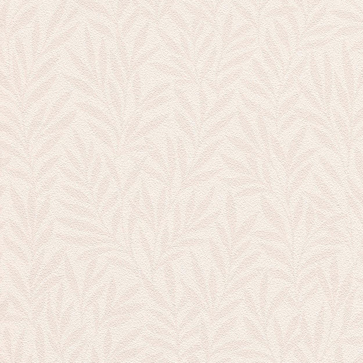 Tapetes ar smalkam lapām maigi rozā krāsā, RASCH 252965 Erismann