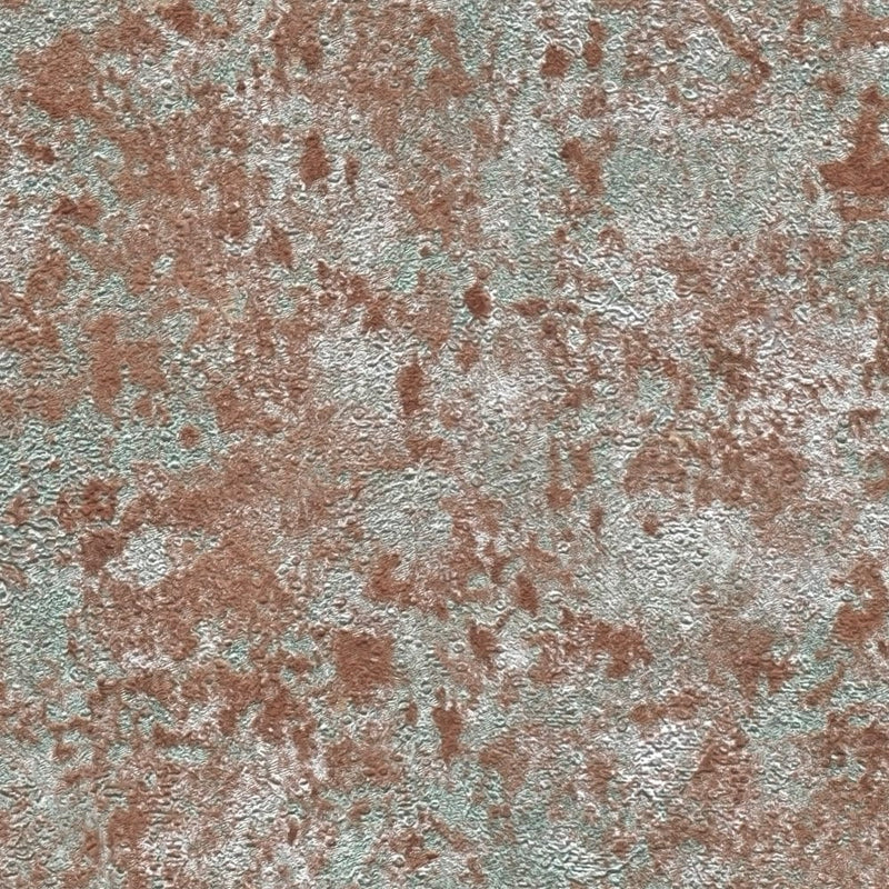 Wallpaper with gloss effect and rust imitation, 1373675 AS Creation