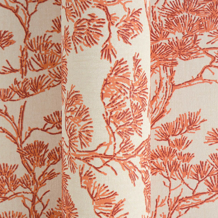 Tapetes ar stilizētu priežu motīvu, bēša, sarkana - 3006776 AS Creation