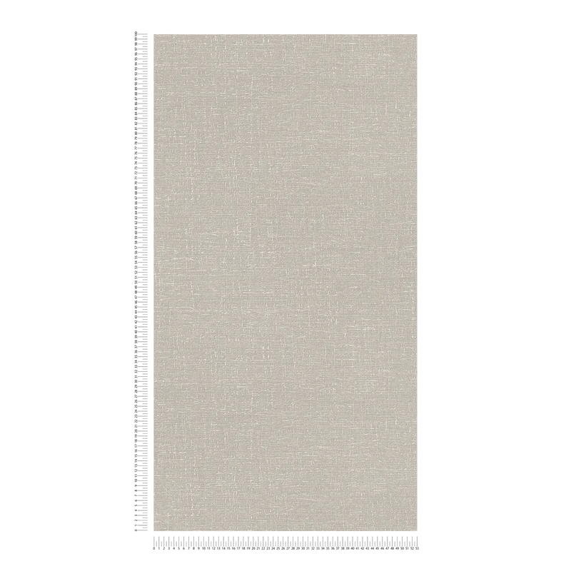 Wallpaper with textile look and light texture in beige, 1406305 AS Creation