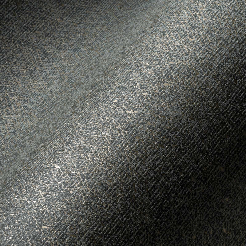 Tapetes ar tekstila struktūru un metālisku akcentu, pelēka, 1363721 AS Creation