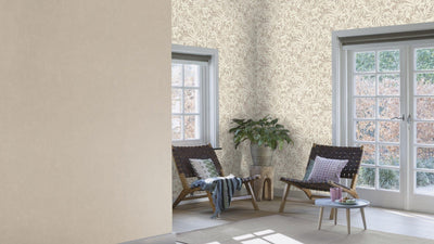 Textile wallpaper:RASCH, brown, 1204466 AS Creation