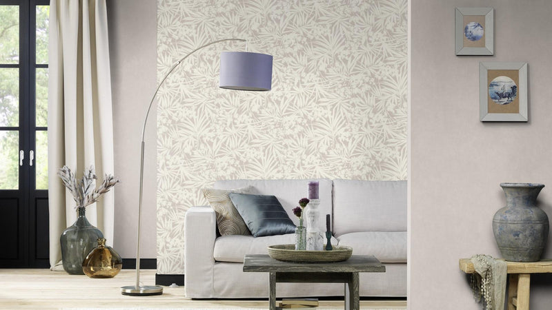 Textile wallpaper:RASCH, light grey, 1204534 AS Creation