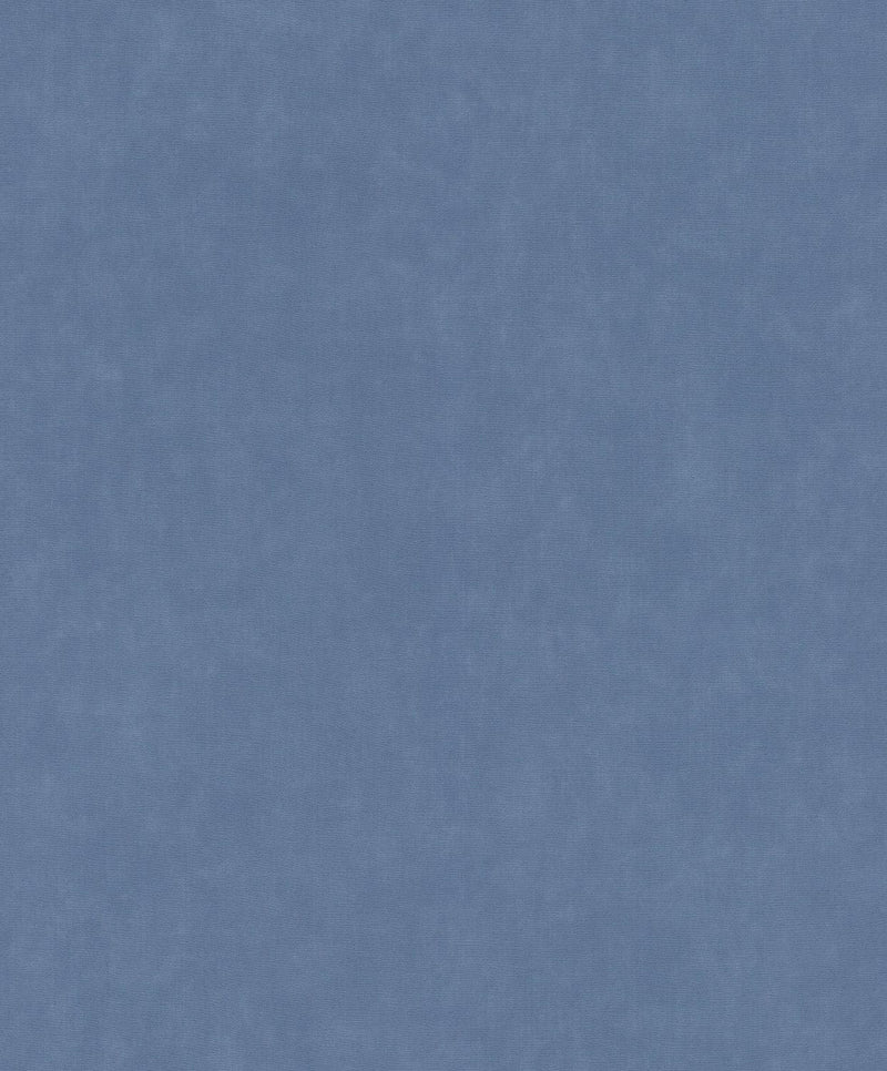 Tapetes ar tekstila tekstūru:  RASCH, zilā krāsā, 1204552 AS Creation