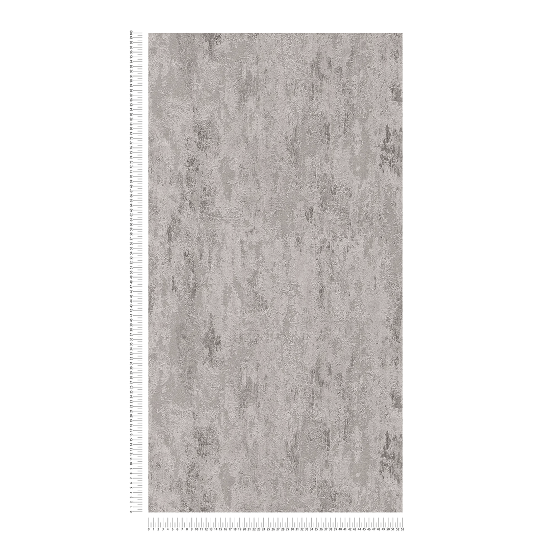 Flizelīna tapetes ar teksturētu rakstu pelēkā, sudraba krāsā 326516 AS Creation