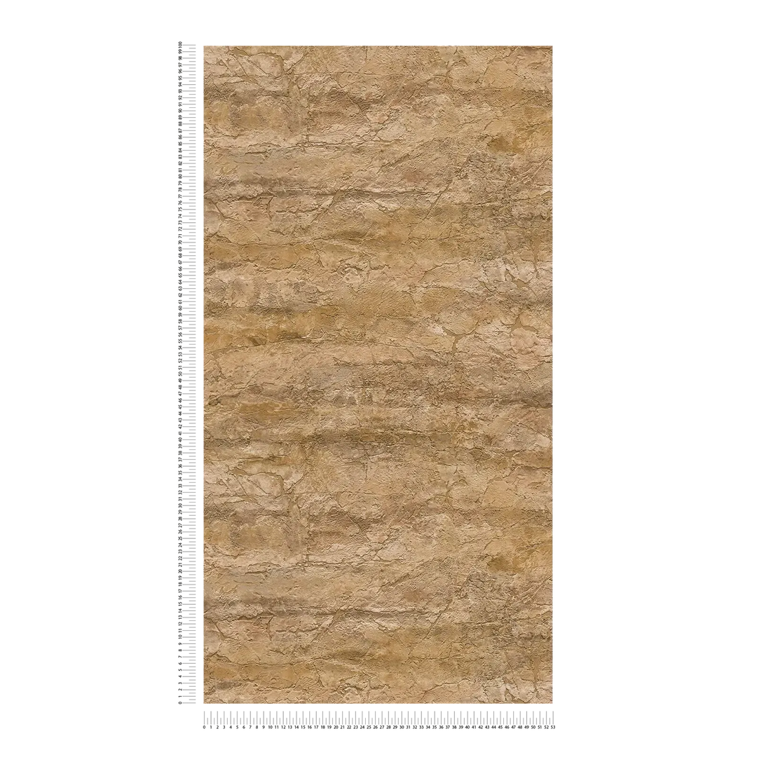 Tapetes ar Vidusjūras akmens izskatu - pelēka, brūna - 3012672 AS Creation